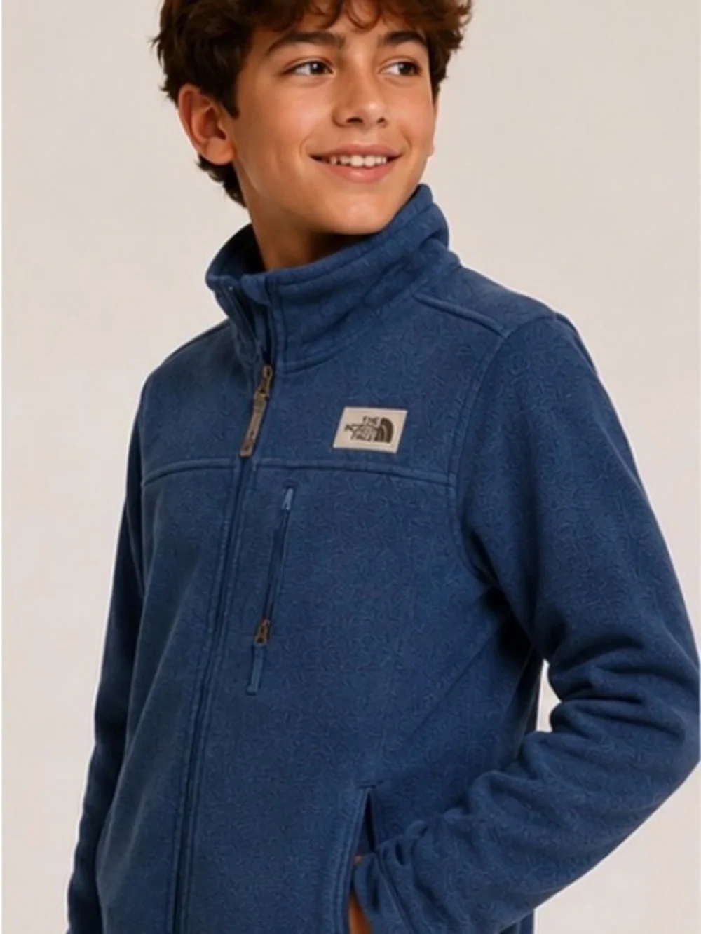 The North Face Youth Gordon Lyons Fleece Full Zip Jacket